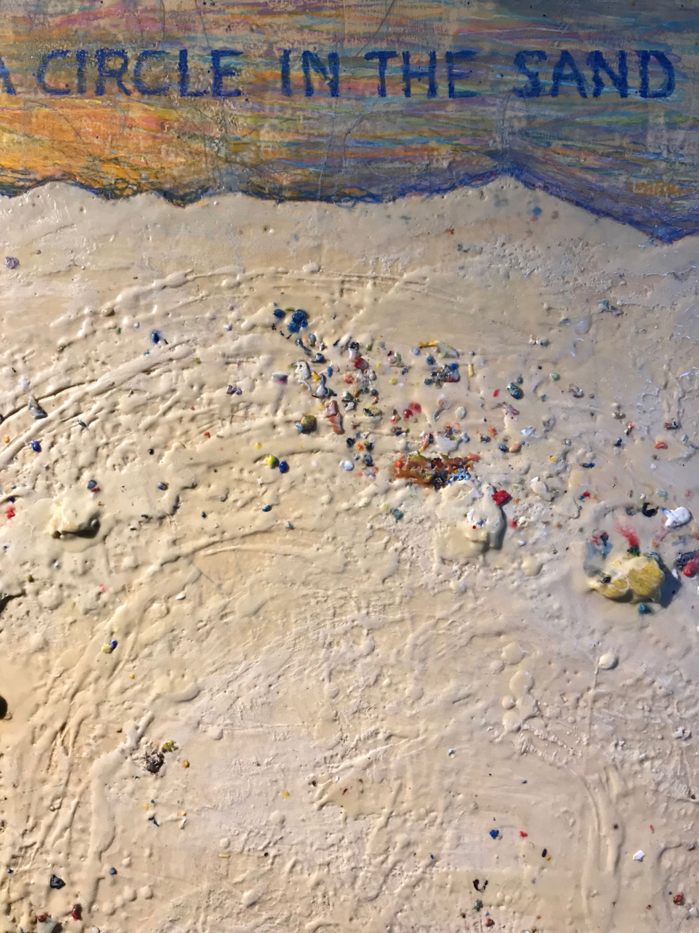 Circle in the Sand 6 (38x36 in, Encaustic Mixed Media ) © Andrew Csafordi, ANDARA Gallery (w).jpeg