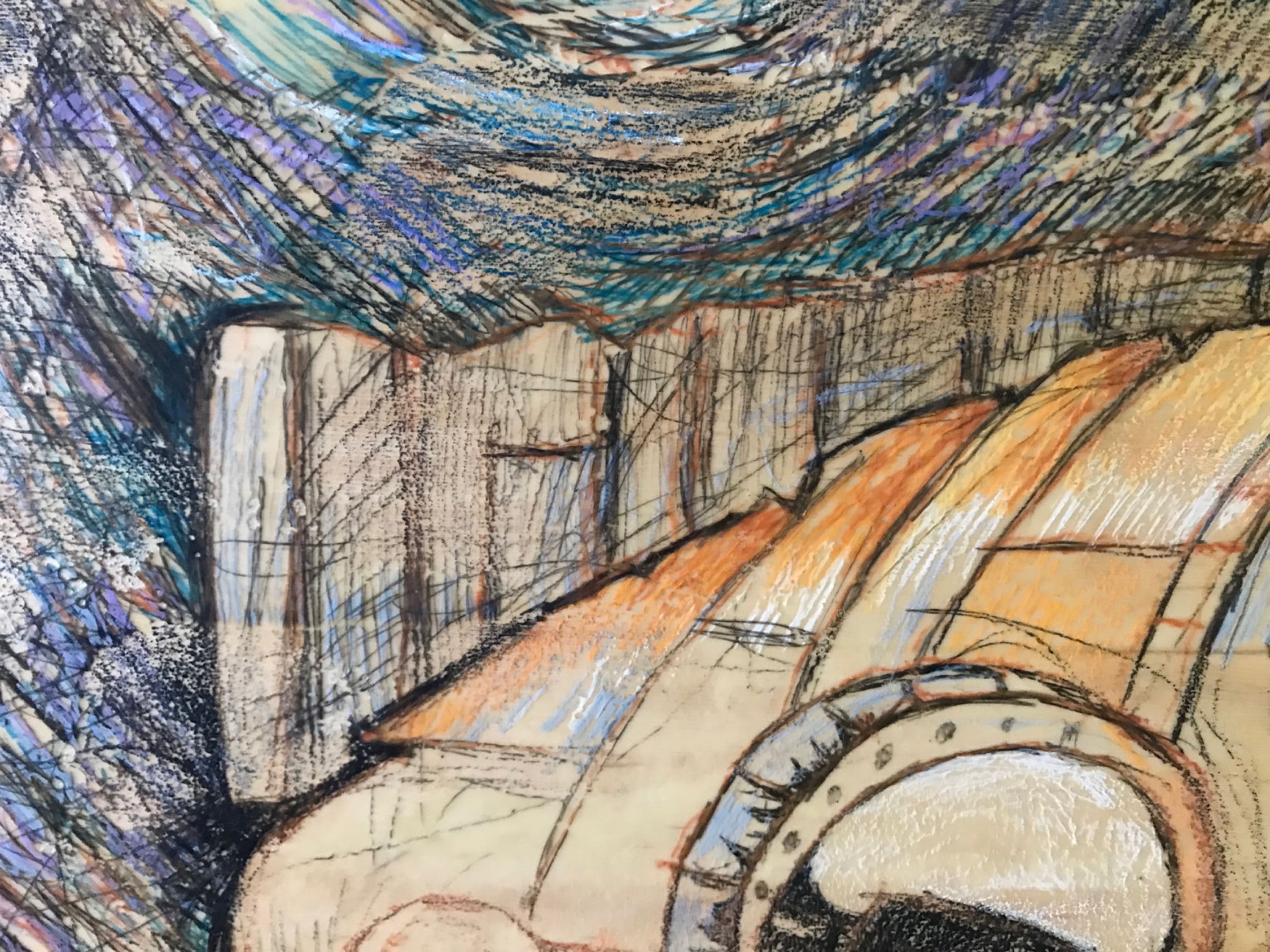 Spaceship 7 (36x48 in, Encaustic Mixed Media ) © Andrew Csafordi, ANDARA Gallery (w).jpeg