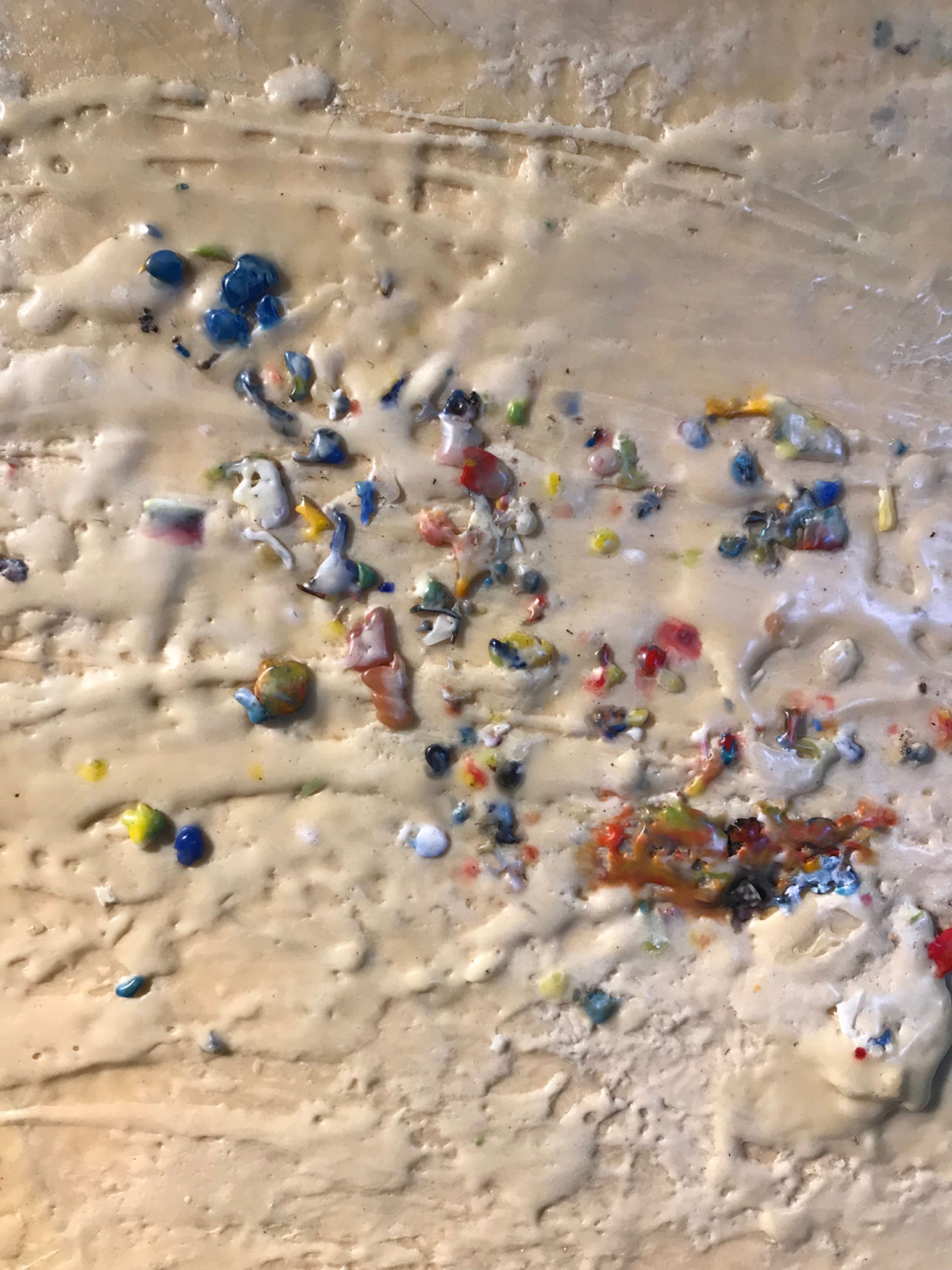 Circle in the Sand 5 (38x36 in, Encaustic Mixed Media ) © Andrew Csafordi, ANDARA Gallery (w).jpeg