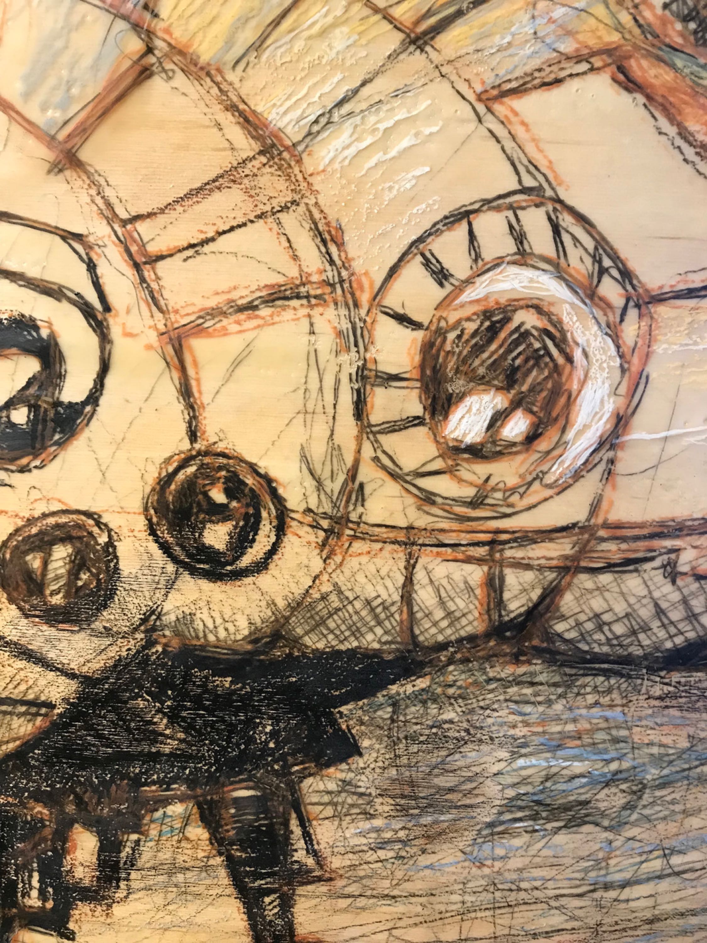 Spaceship 4 (36x48 in, Encaustic Mixed Media ) © Andrew Csafordi, ANDARA Gallery (w).jpeg
